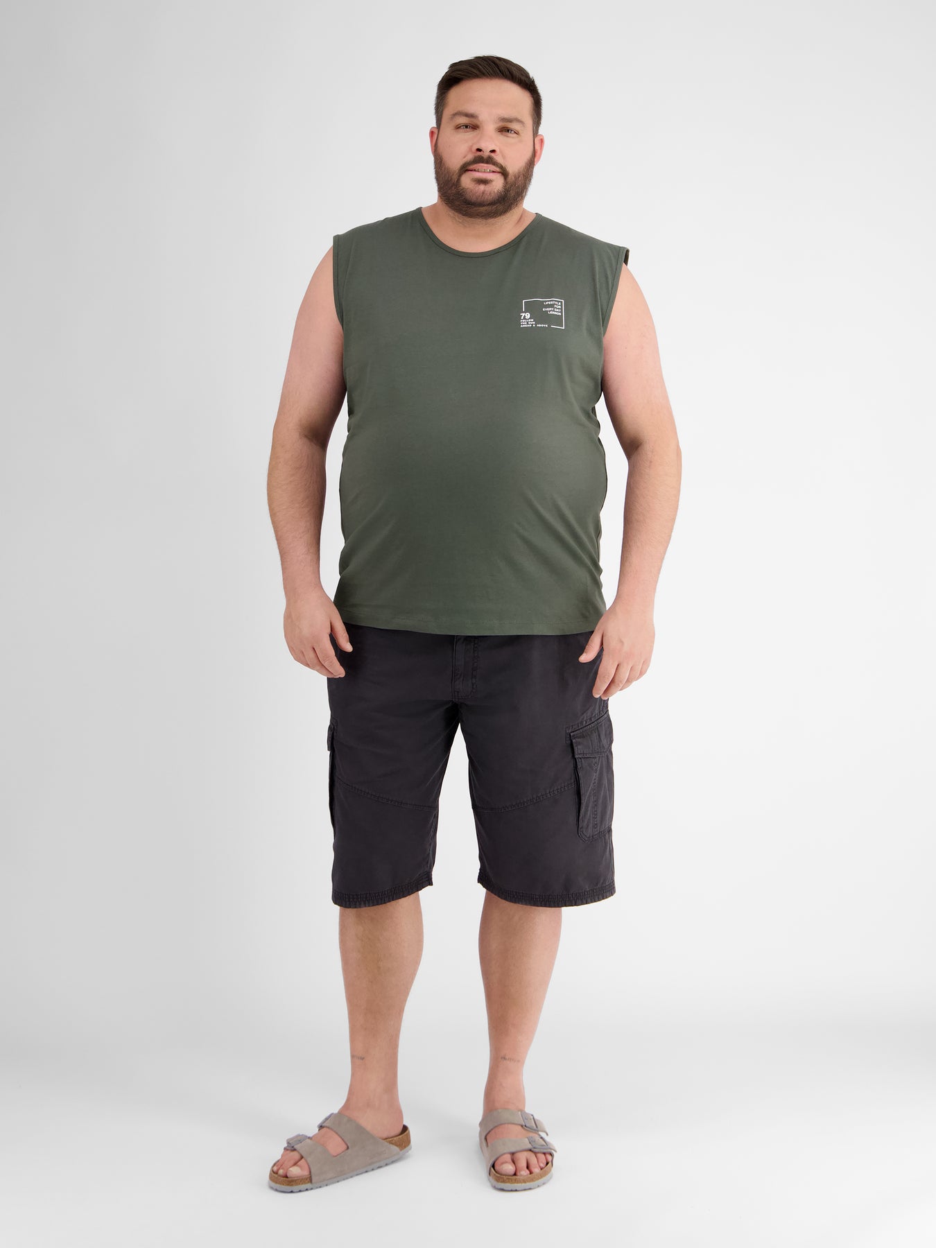 Tanktop mit Brustprint