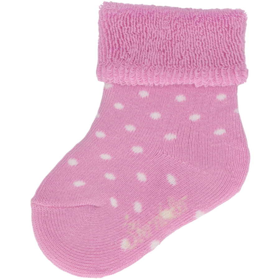 Sterntaler Baby-Socke 3er Afrika hellgrau mel.