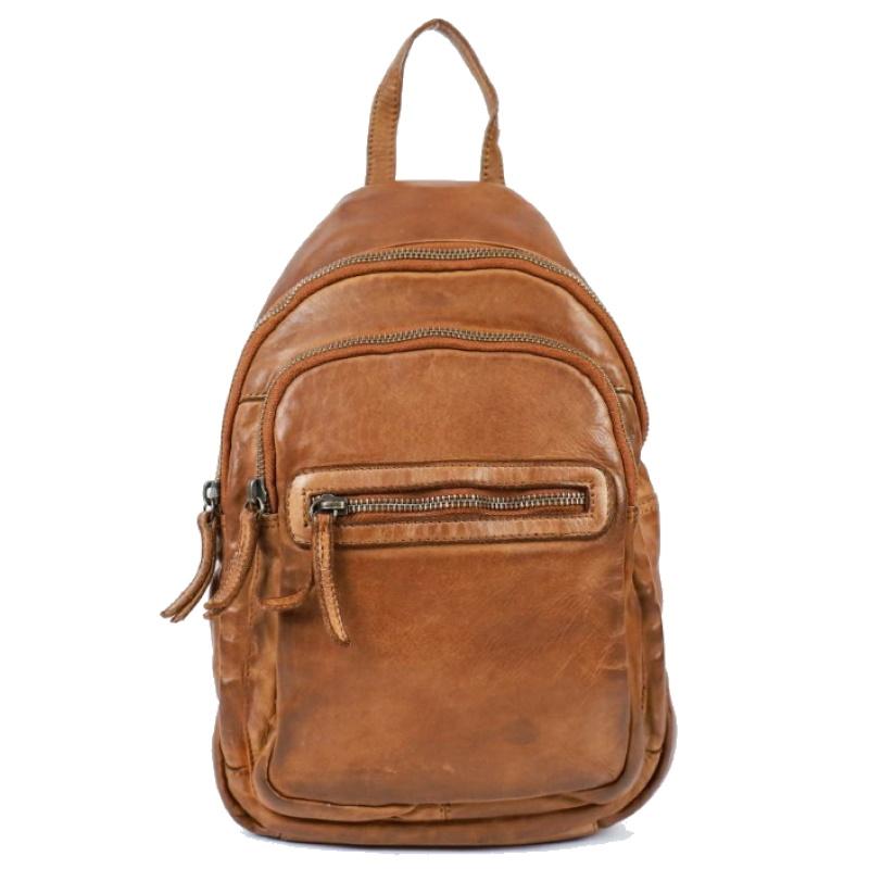 Bear Design Rugtas-Schoudertas Joy Cognac
