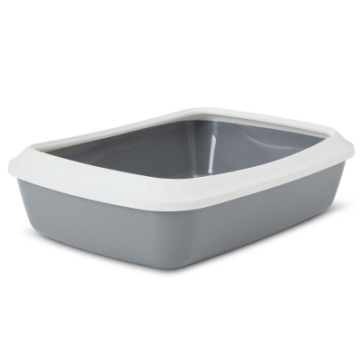 Savic Katzentoilette Iriz 42 weissgrau