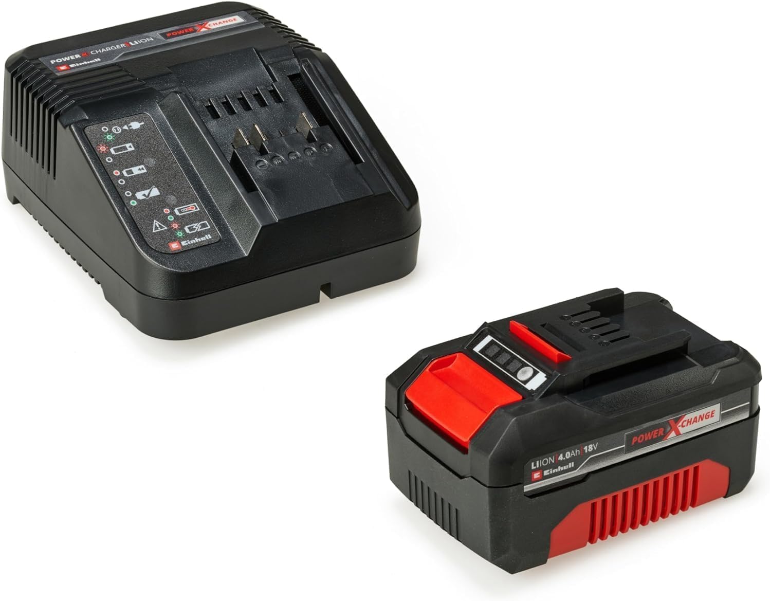 Einhell Akku-Sense AGILLO 18/200 Power X-Change (Li-Ion, 18V, 7500 min-1, Faden m. Tippautomatik/3-Zahn-Messer, Front-Motor, Bike-Handle, inkl. 4,0 Ah Akku und Ladegerät)