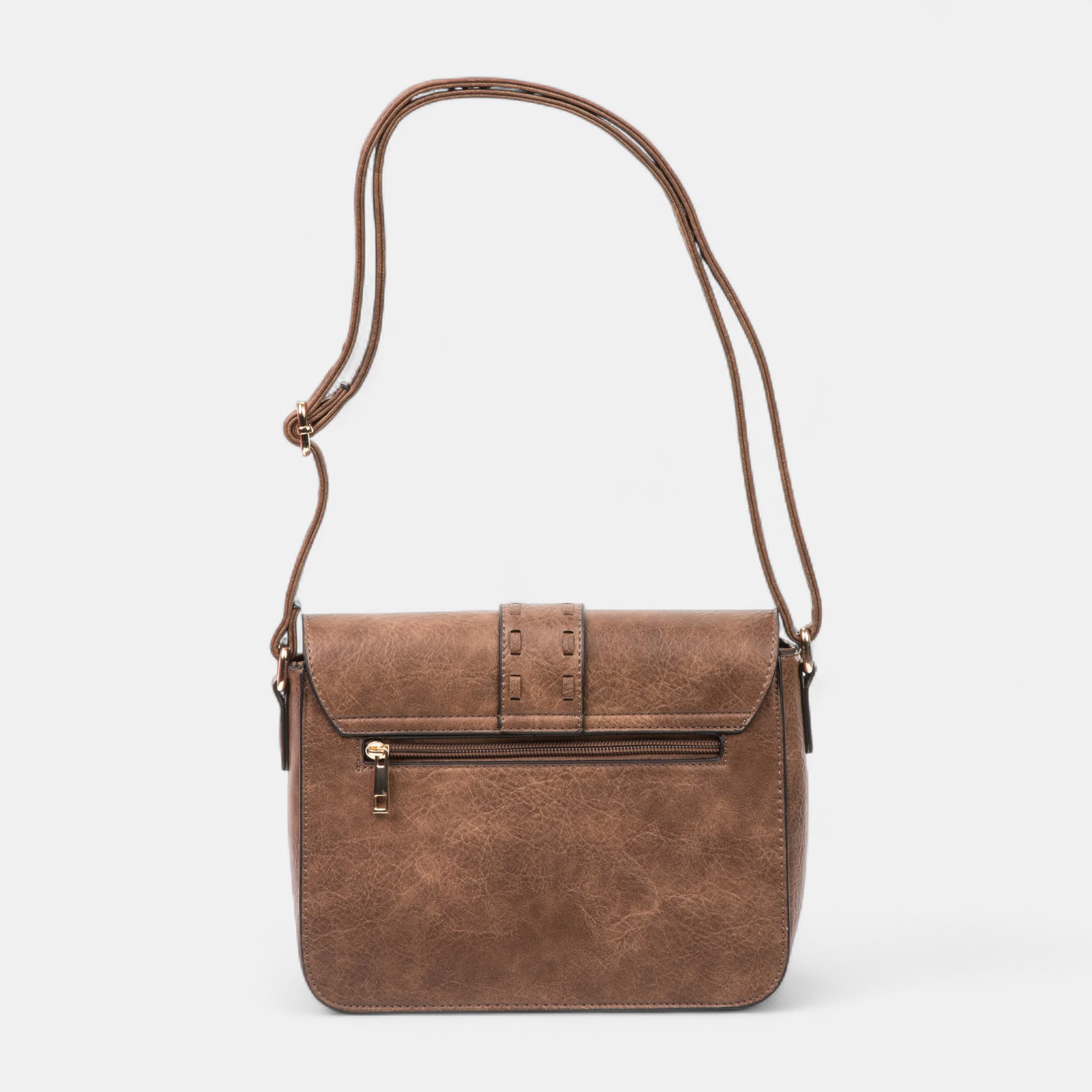 Sac bandoulière marron