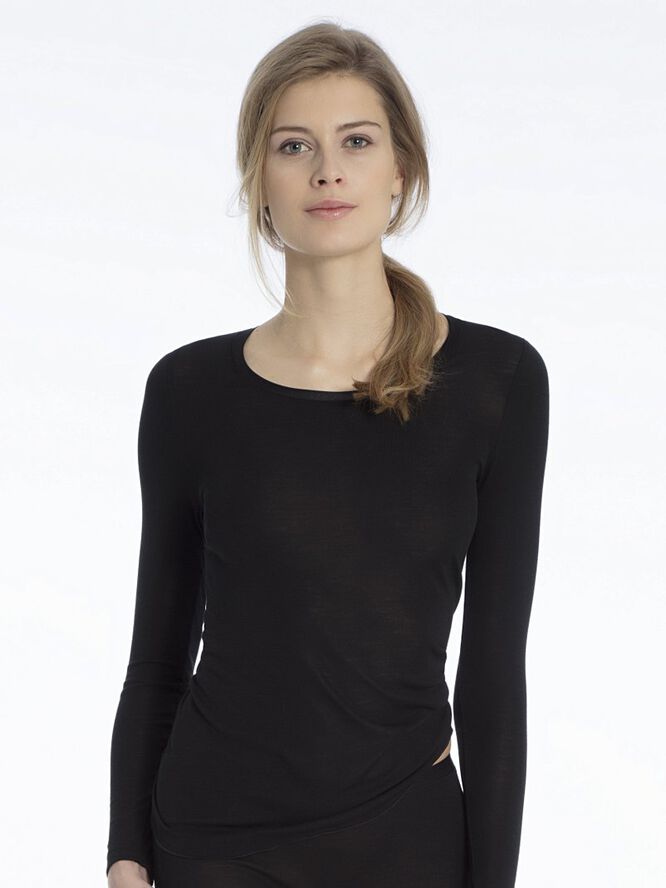 Calida True Confidence Long-sleeve Ws schwarz
