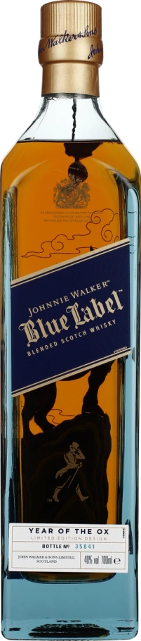 JOHNNIE WALKER BLUE LABEL YEAR OF THE OX 70CL