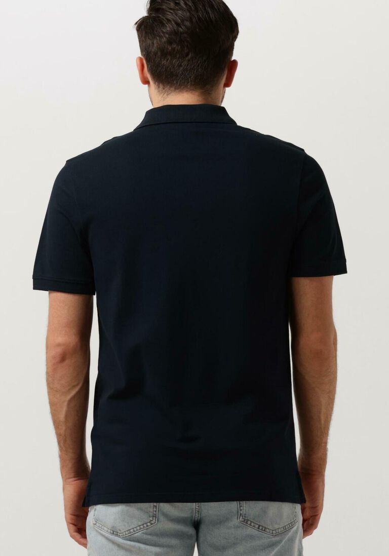 LYLE & SCOTT donkerblauwe lyle & scott polo plain polo