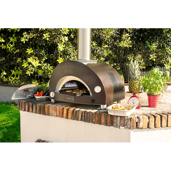 Four à pizza au bois Nano Alfa Forni