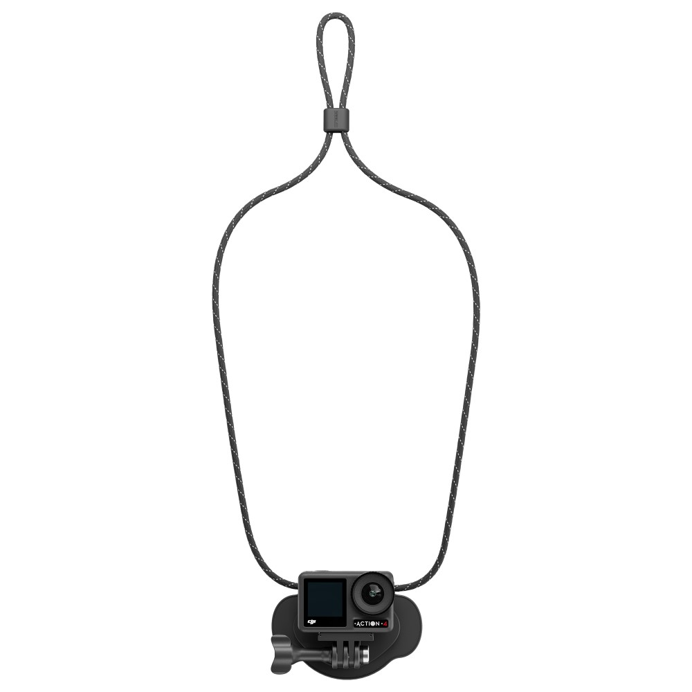 Universal Hals / Nacken Halterung für GoPro / DJI Action 2 / Osmo Action / Insta360 Kamera mit 1/4