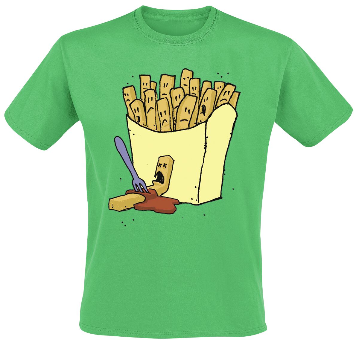 Chips | Food T-Shirt Manches courtes