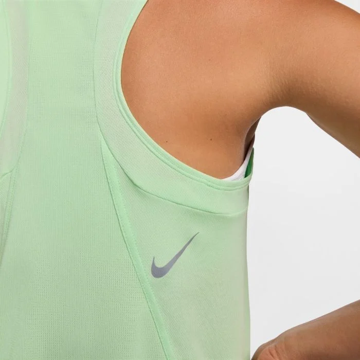 Nike Dame T-shirts Dri-FIT Race Singlet Grøn