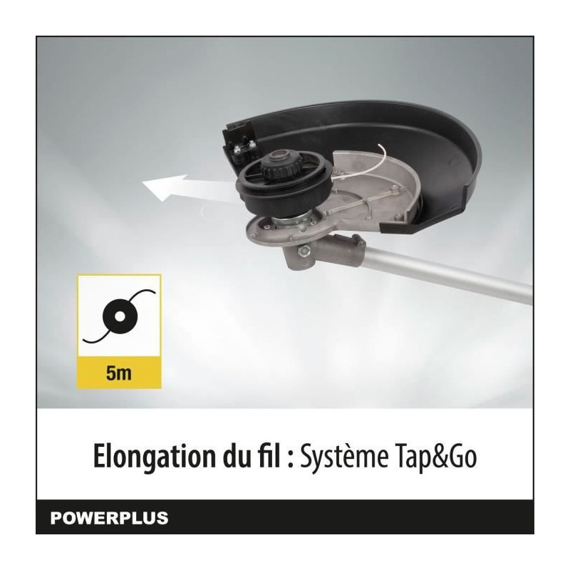 Débroussailleuse électrique powerplus powxg30405 - coupe-bordure & debroussailleuse electrique filaire de 1000 w