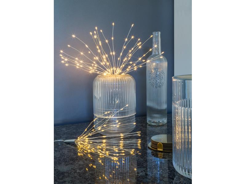 STT Dekolicht Eridani, Ø 30 cm, Schwarz LED Weihnachtsdekoration