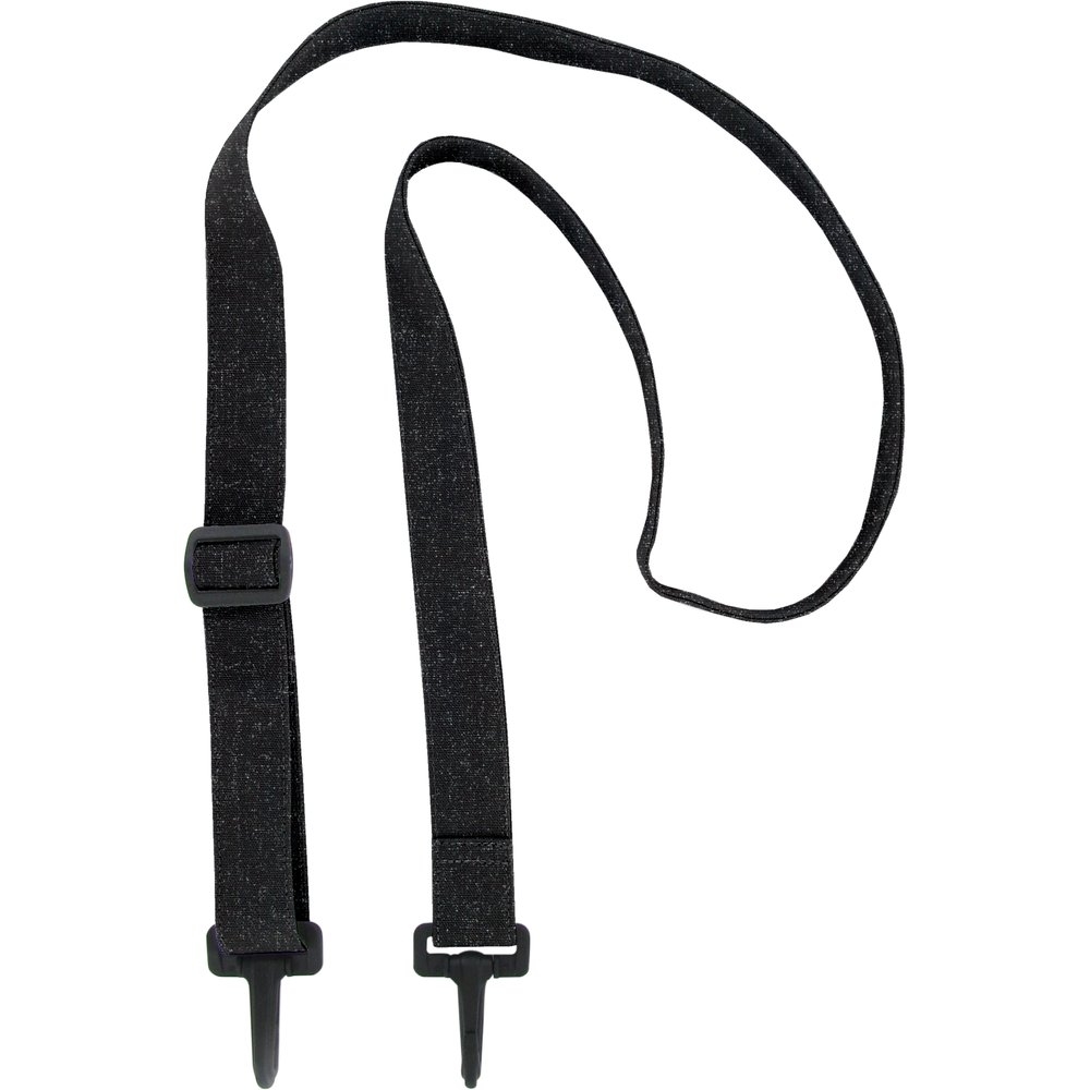 Bandoulière De Sac Noir Argenté