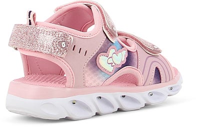 Leaf Surte  Blinkende Sandaler, Rosa