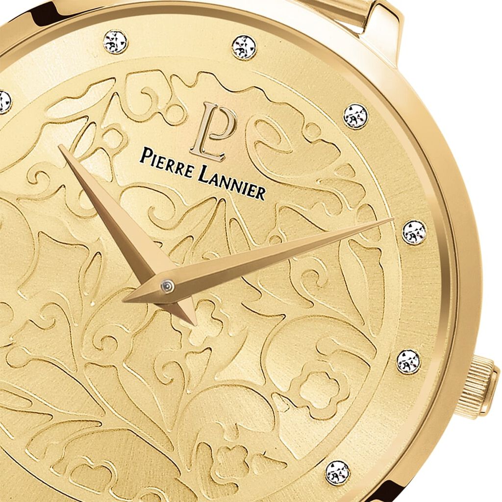 Montre Pierre Lannier Eolia Doré