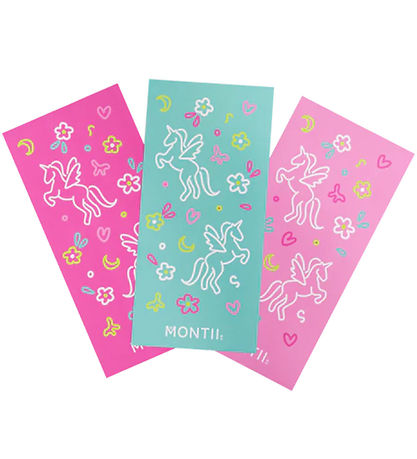 MontiiCo Stickers - 3 Blätter - Unicorn Magie