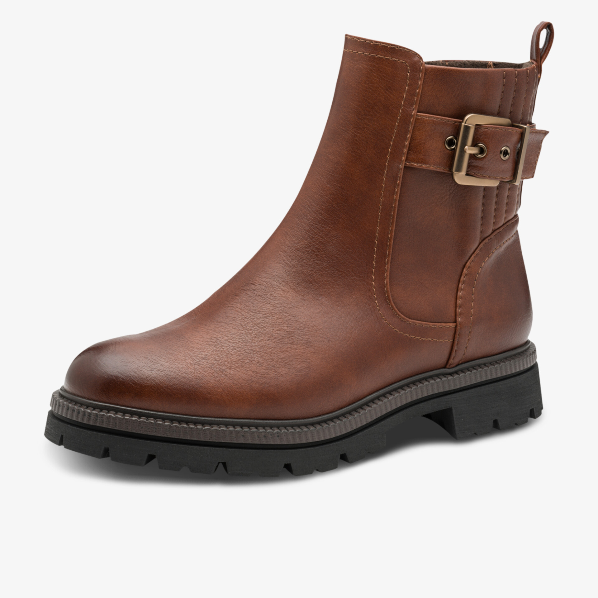 MARCO TOZZI Damen Klassische Stiefeletten cognac