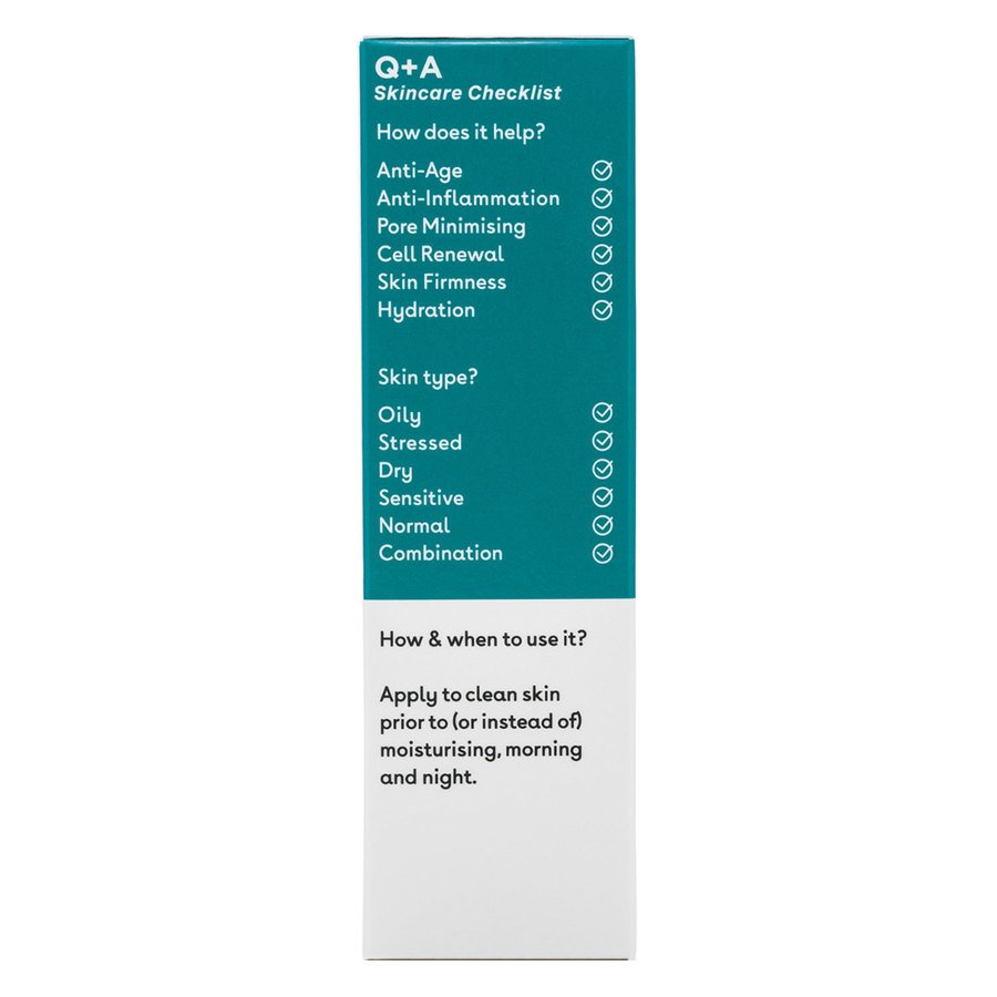 Q+A Zinc PCA Facial Serum 30ml