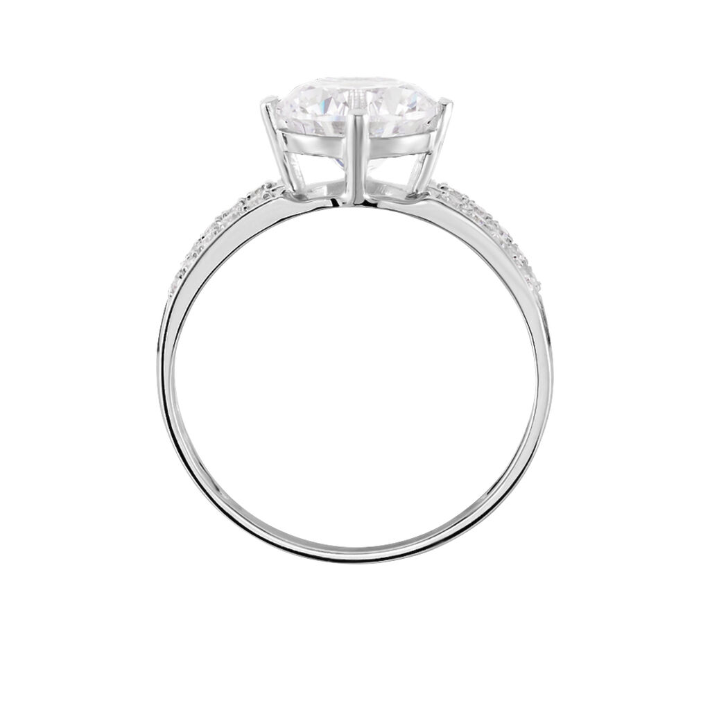 Solitaire Amri Or Blanc Oxyde