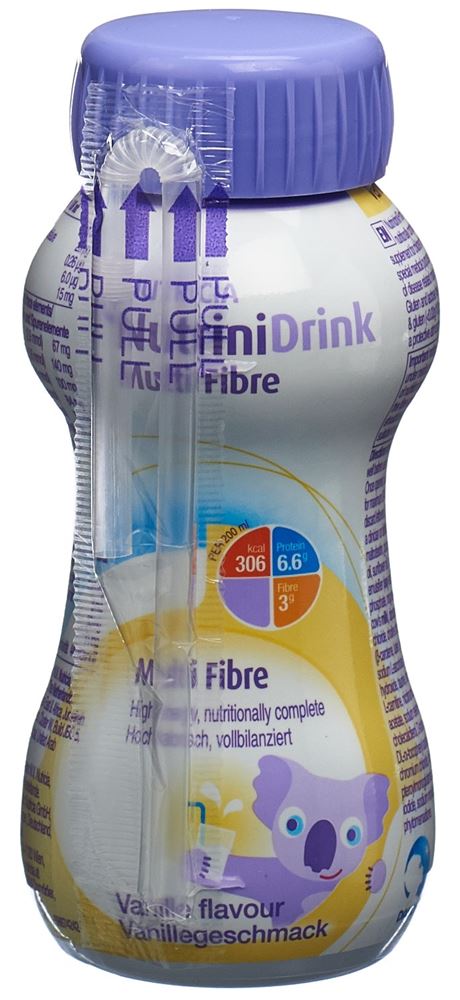 NUTRINI Multi Fibre liq Vanille Fl 200 ml