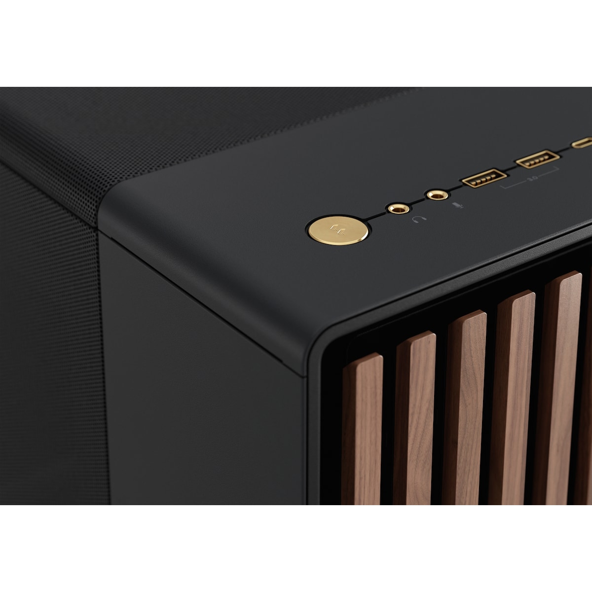 Fractal Design North ATX PC kabinett (sort/vindu)