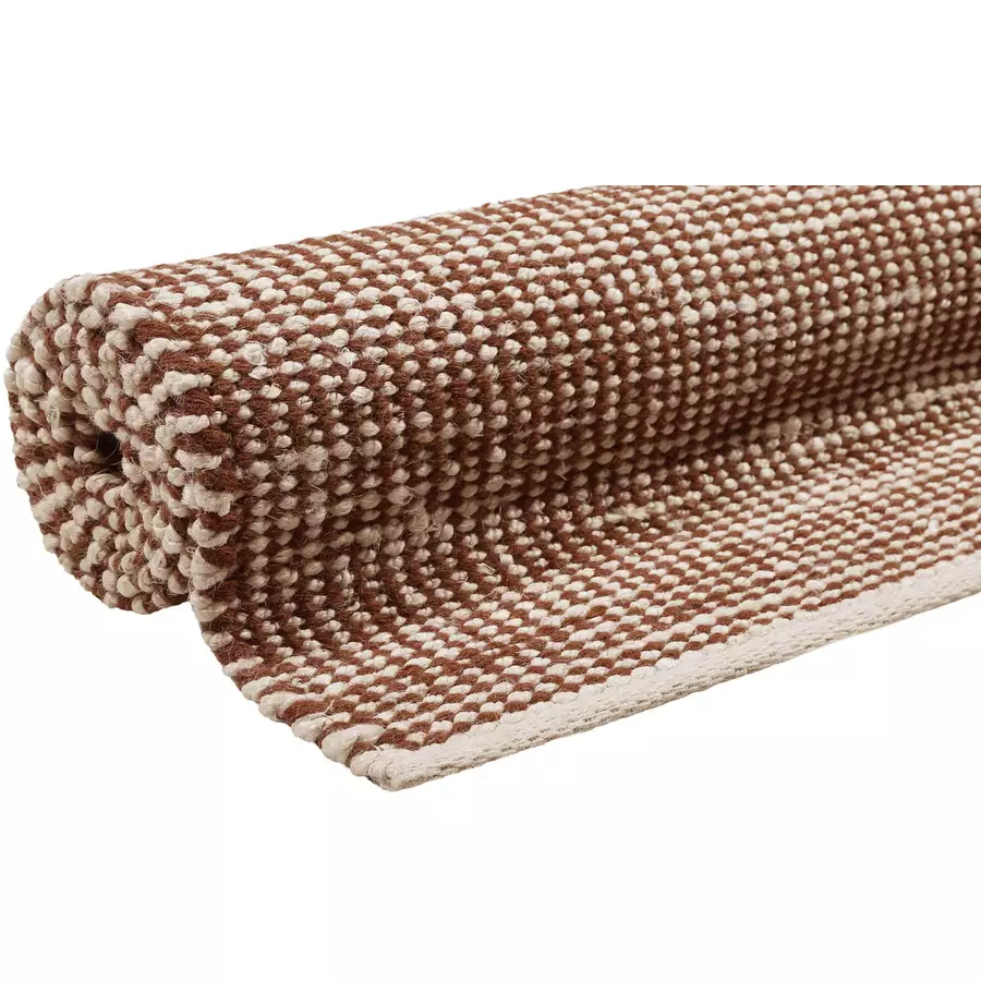 Esprit Kelim Teppich Gobi rotbraun beige