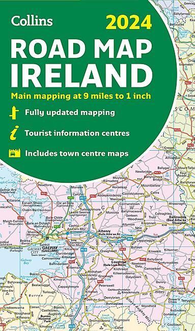 COLLINS PRESS - IRELAND ROAD MAP 2025