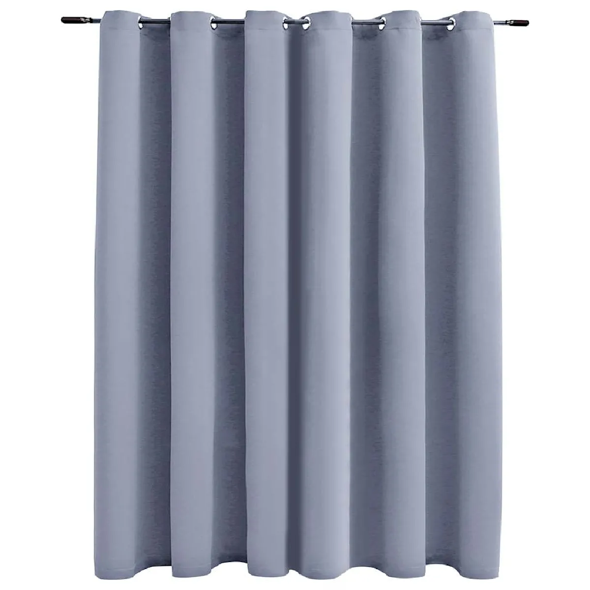 vidaXL Rideau Occultant Gris