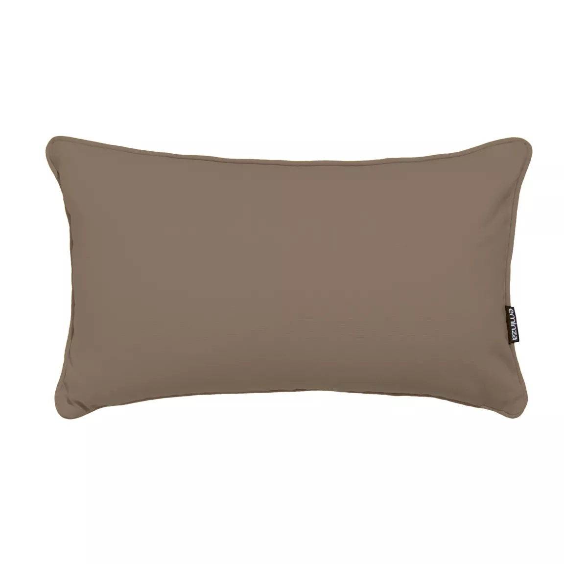 Coussin rectangulaire coton (30 x 50 cm) Pixel Taupe