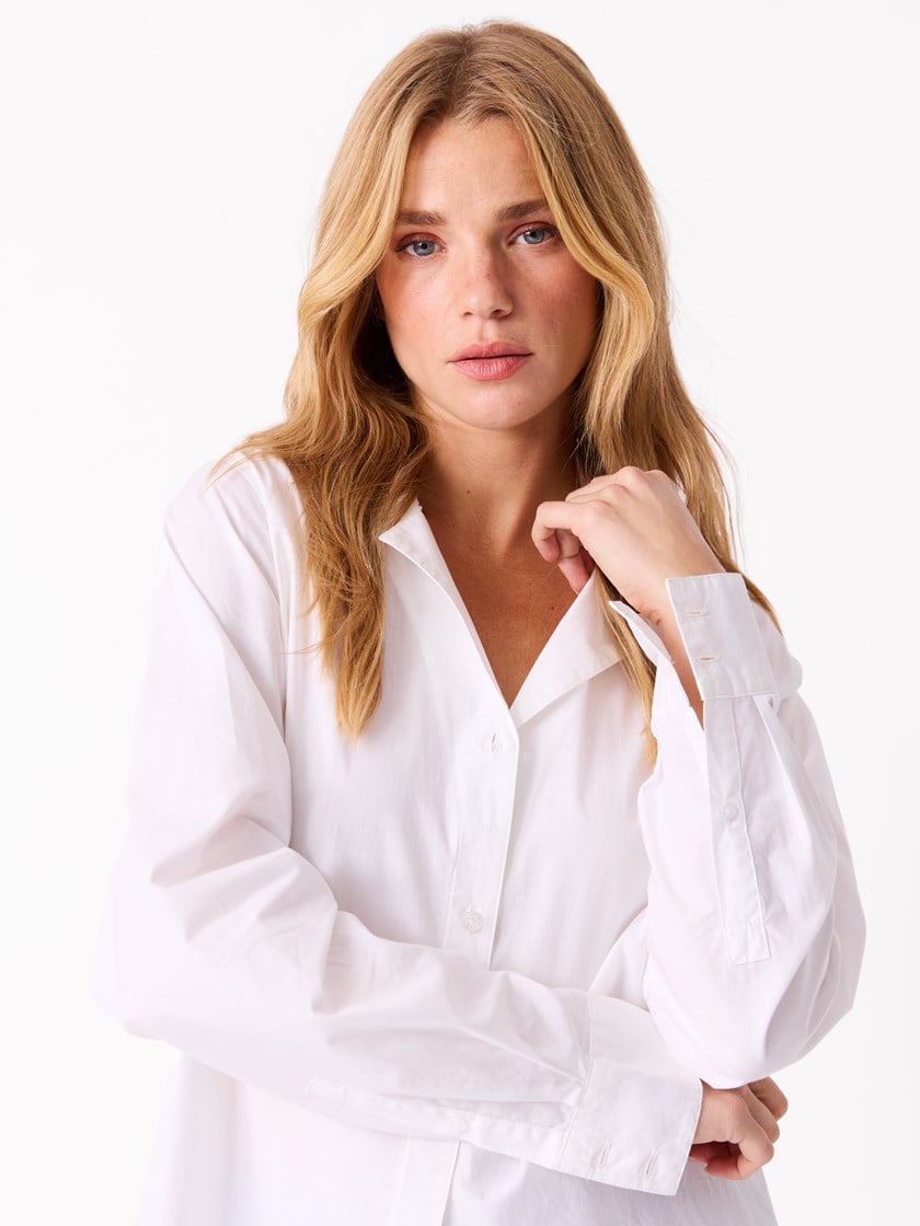 Dora skjorte Bright White