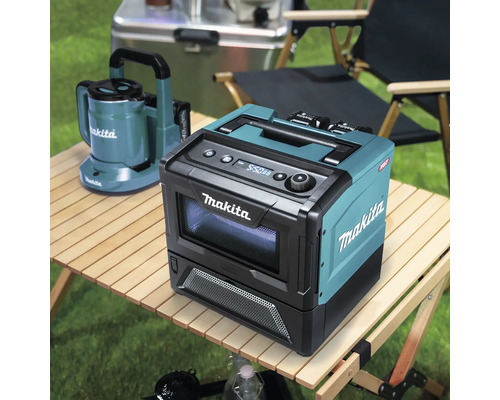 Makita XGT® 40V snoerloze magnetron, max. 350/500 W, inhoud 8 l, afmetingen (B x H x D): 34 x 34 x 41 cm, zonder accu en lader