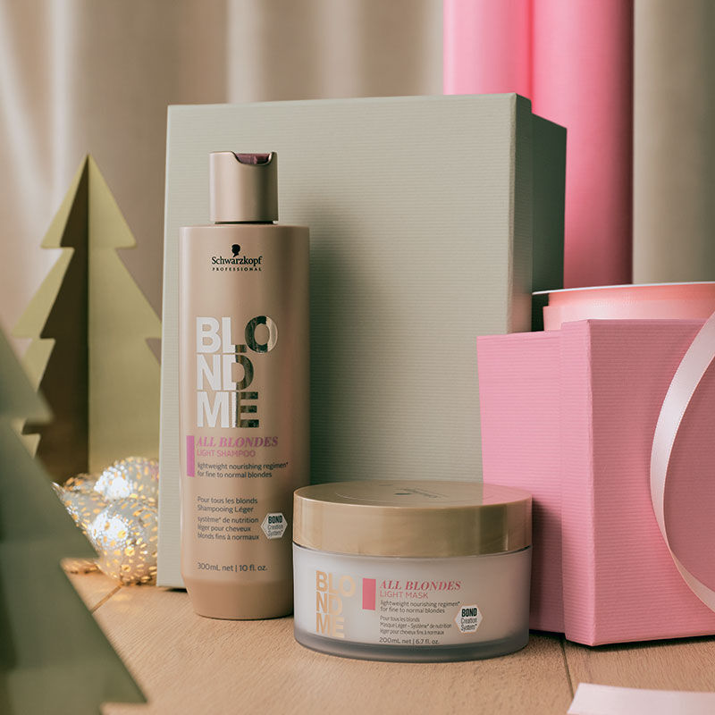 Rituel léger pour cheveux blonds Blondme