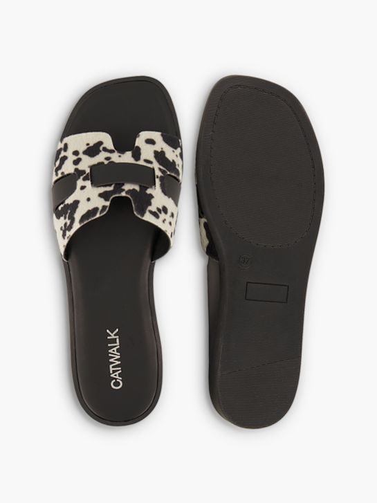 Catwalk Pantolette Schwarz