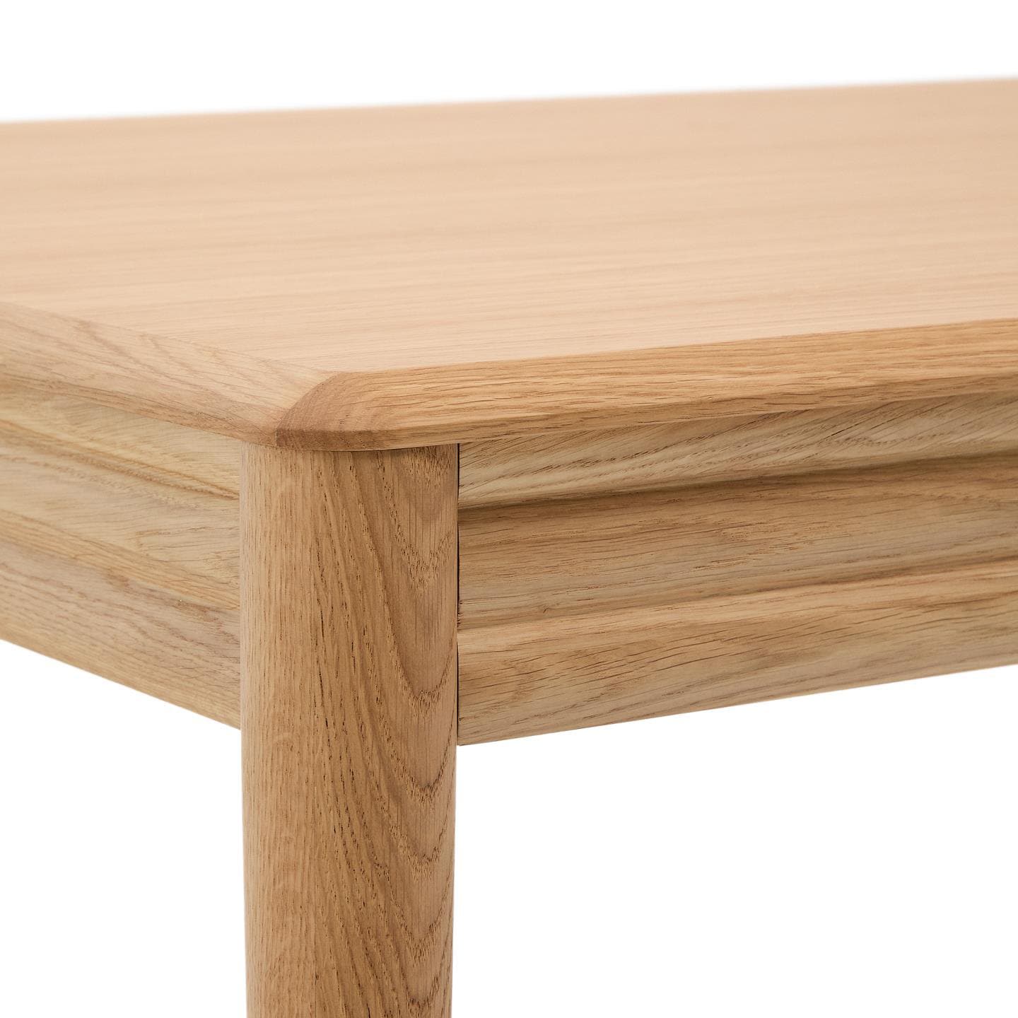 Kave Home Esstisch LENON 200(280) x 90 cm naturfarben
