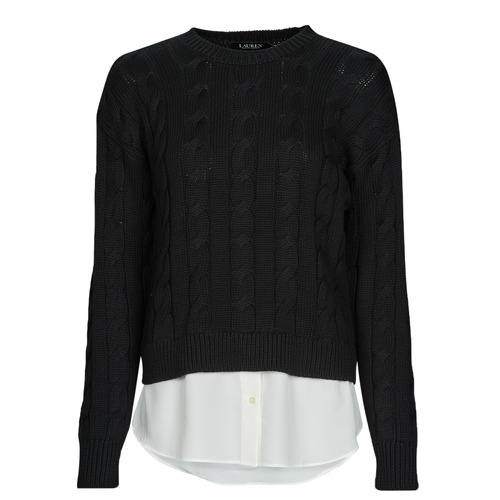 Lauren Ralph Lauren - VALIZA Negro / Blanco