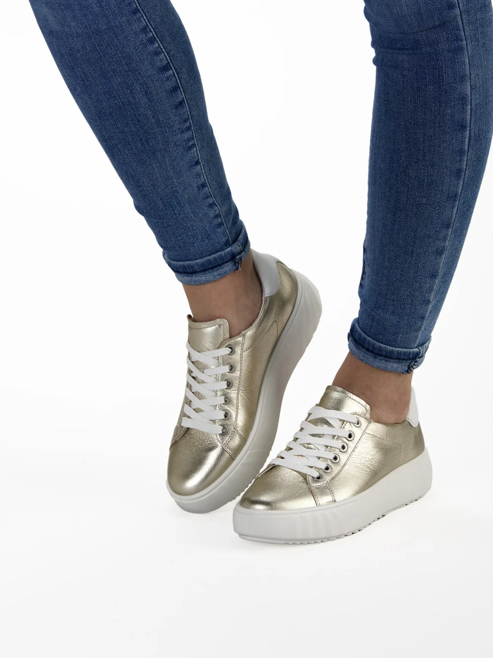 Sneaker Monaco platin