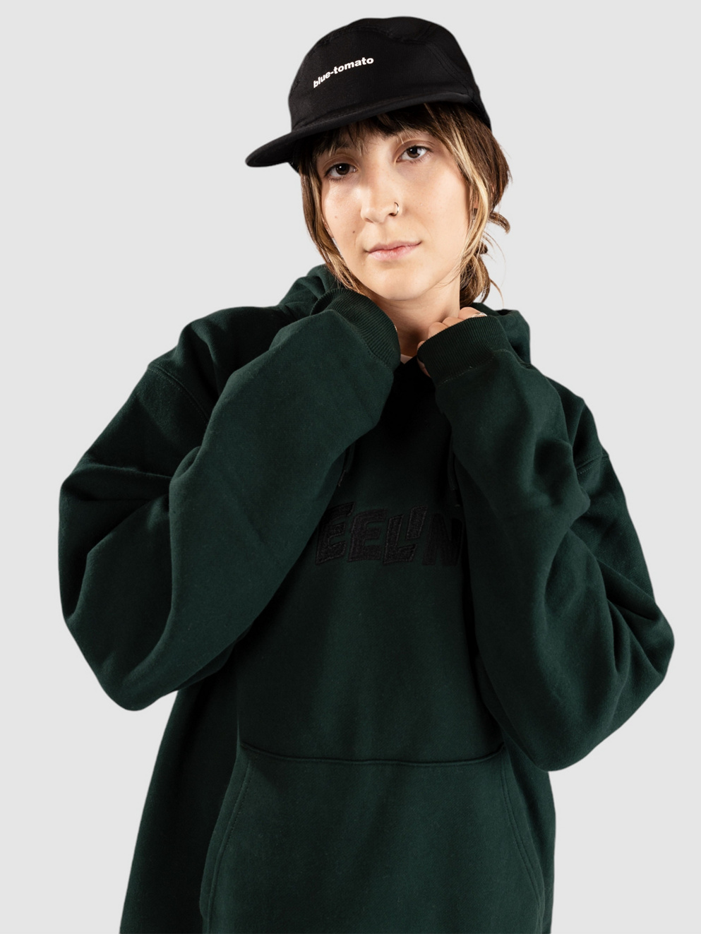 And Feelings Banks Hoodie pine green