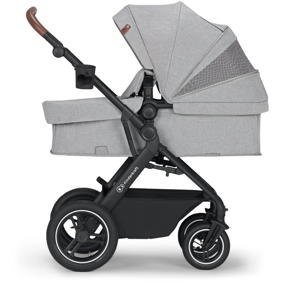 Kinderkraft Kinderwagen B Tour 3 in 1 Mink Pro Light Grey