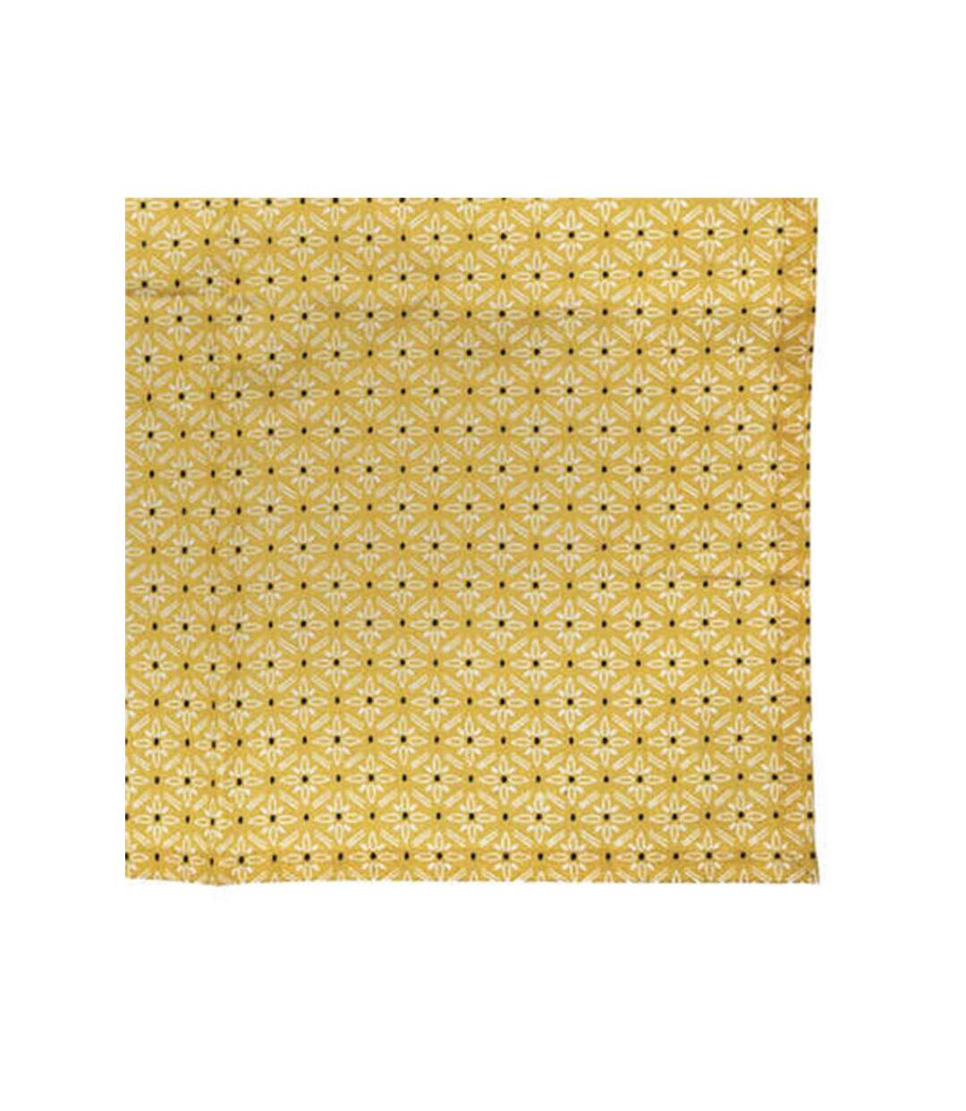 Lot de 4 Serviettes de Table Paty 40x40cm Ocre