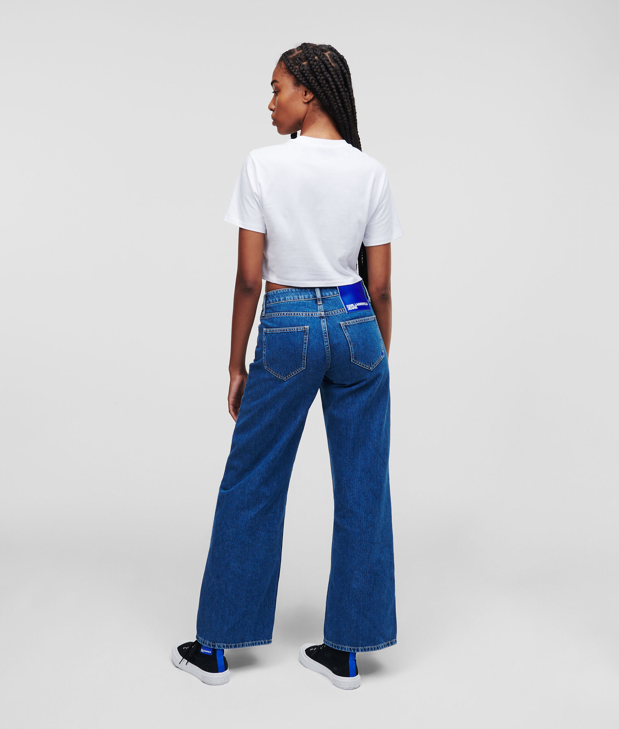 T-SHIRT MANCHES COURTES KLJ CROPPED
