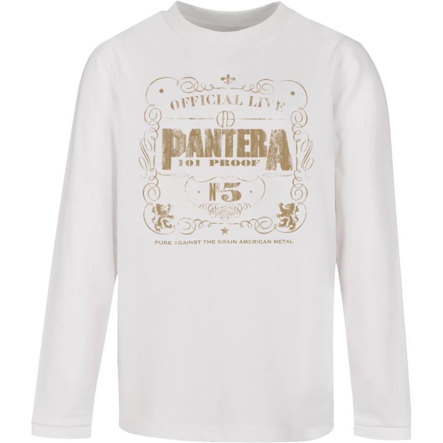 F4NT4STIC Longsleeve Shirt Pantera weiß
