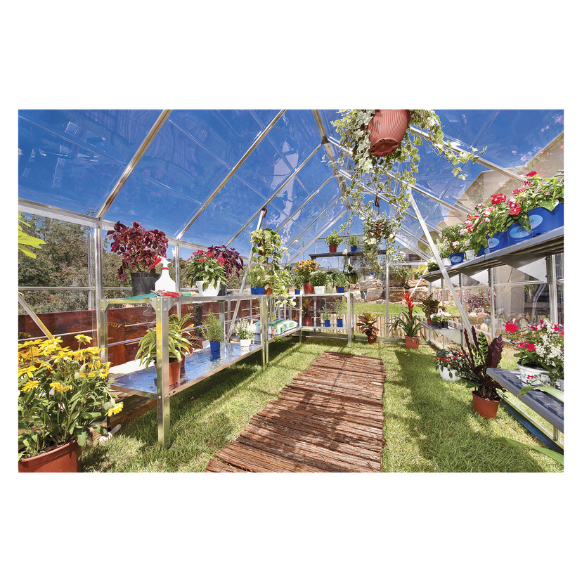 Drivhus 8,95 m² 367x244x229 cm
