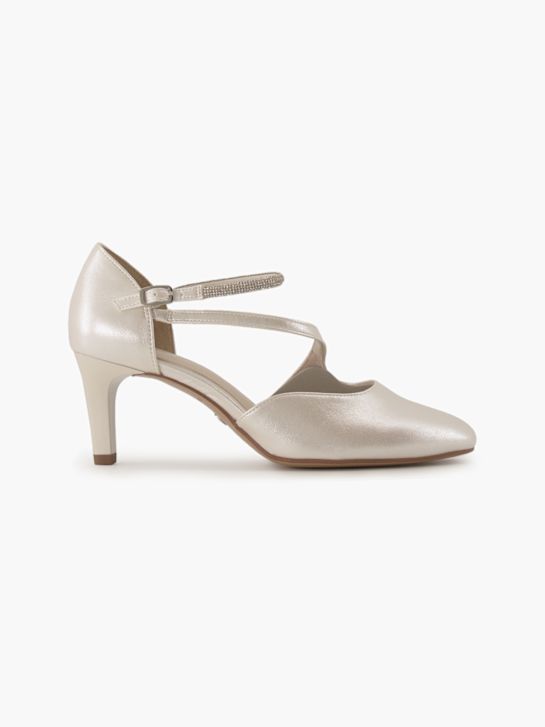 Tamaris Spangenpumps Offwhite