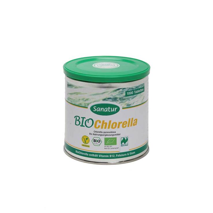 Chlorella Bio Tabletten, 1000 St