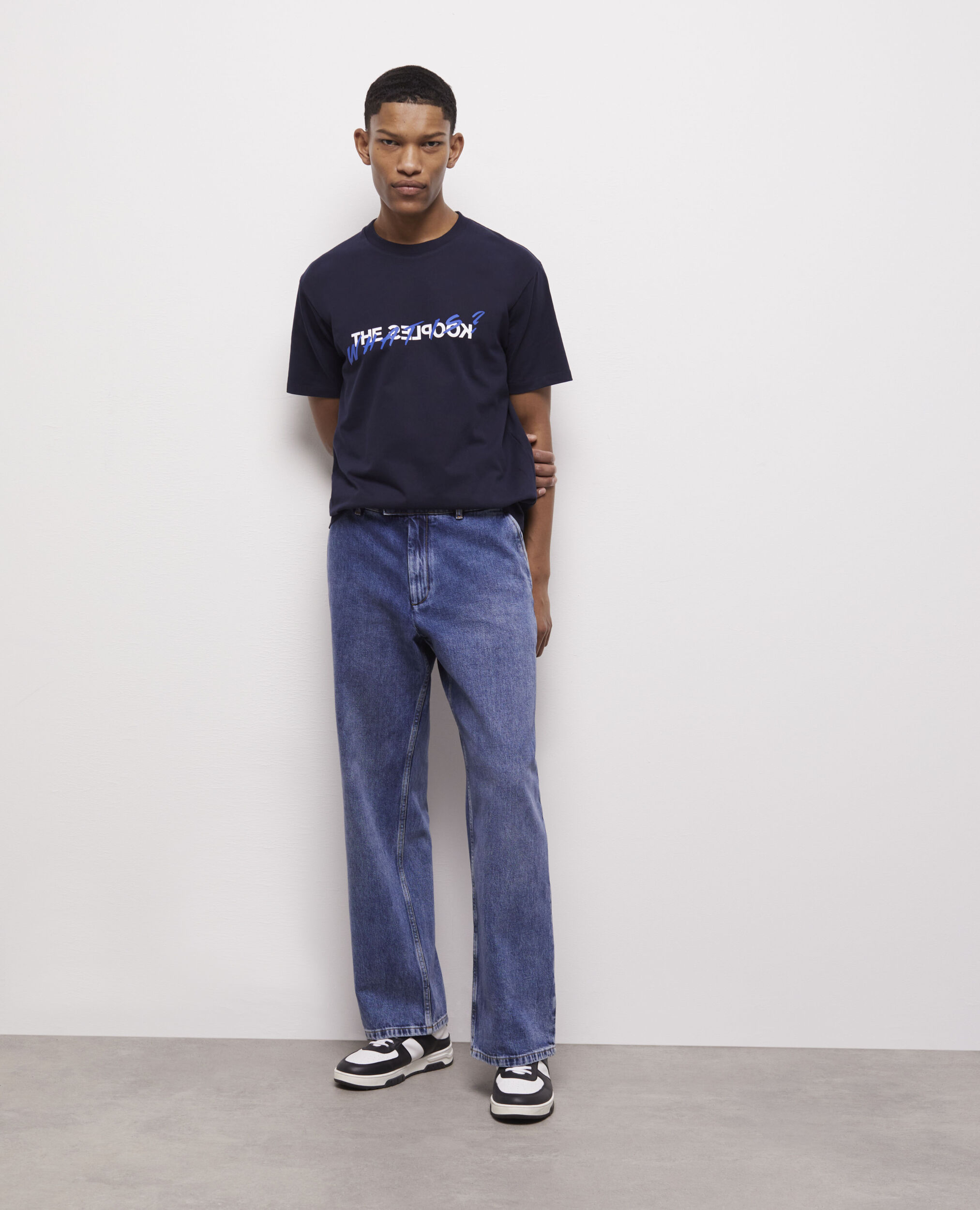 T-shirt What is bleu