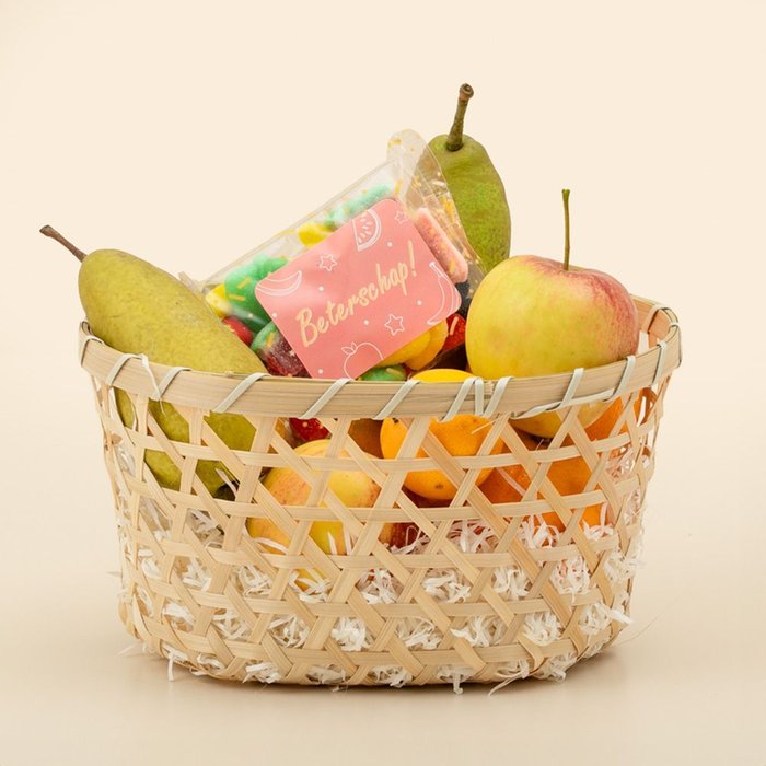 Fruitmand | Klein | Snoep | Beterschap
