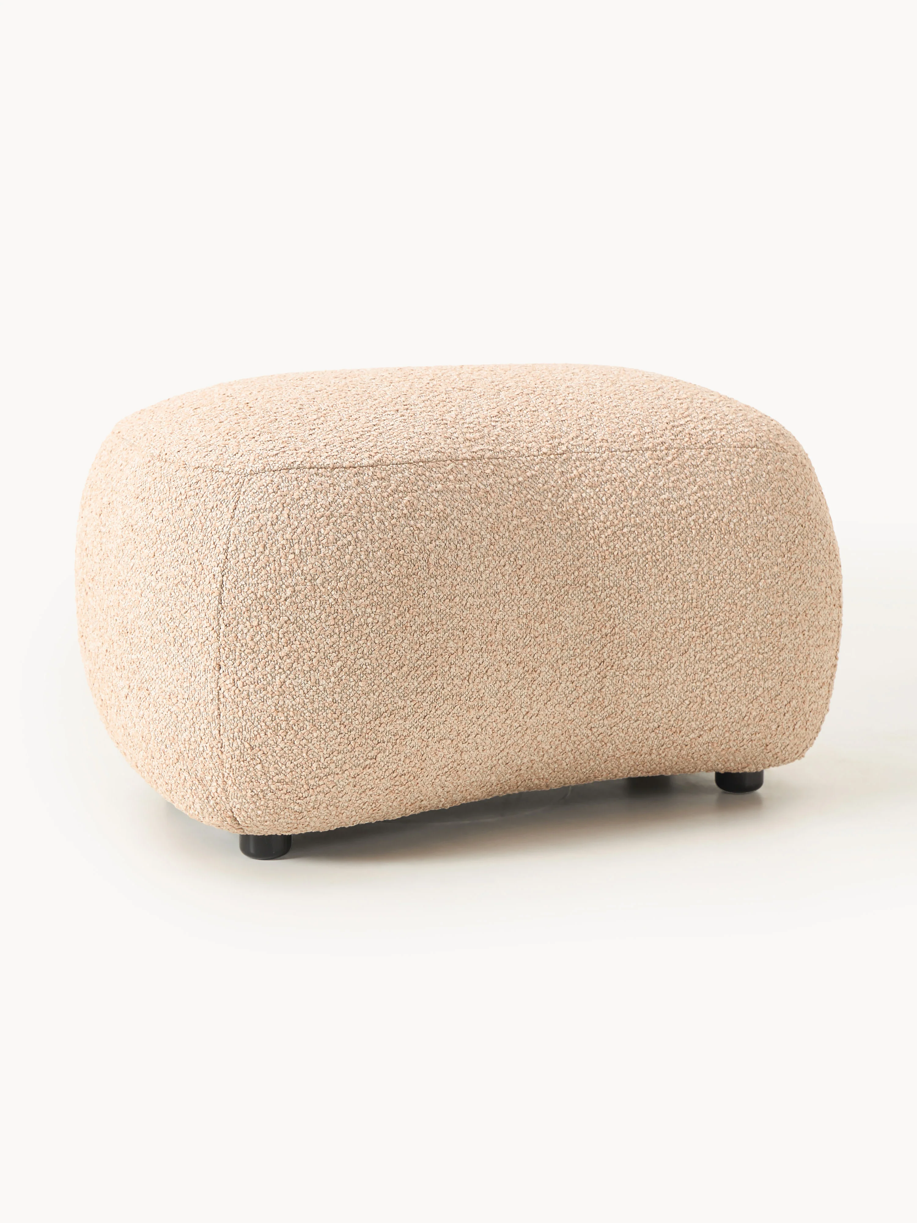 Bouclé voetenbank Alba