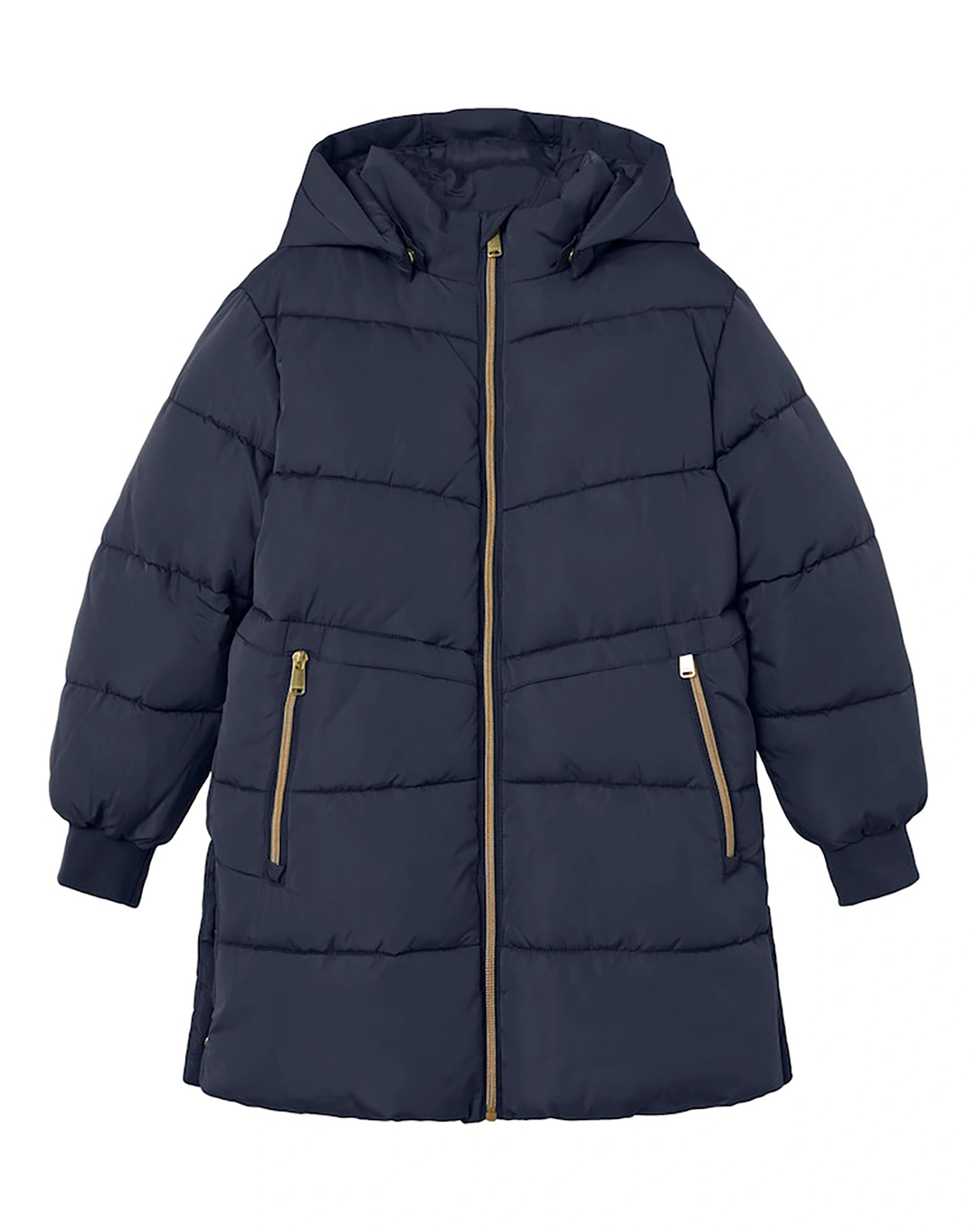 Steppjacke NKFMUSIC LONG TB in dark sapphire