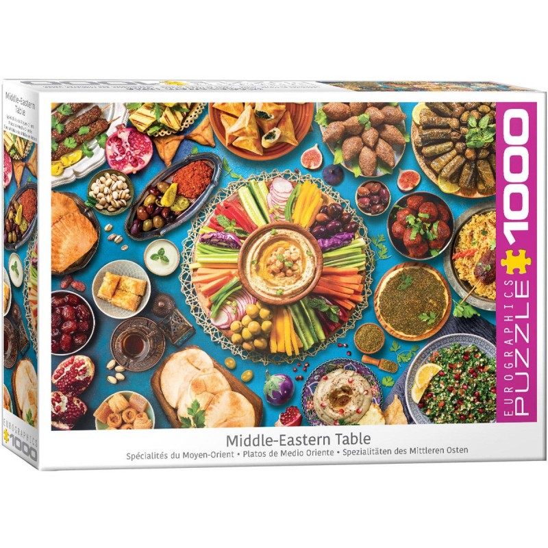 Puzzle 1000 pièces : Spécialités du Moyen-Orient