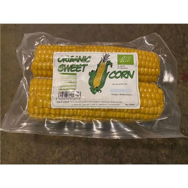 Milho Doce Cozido Bio - Embalagem 400G