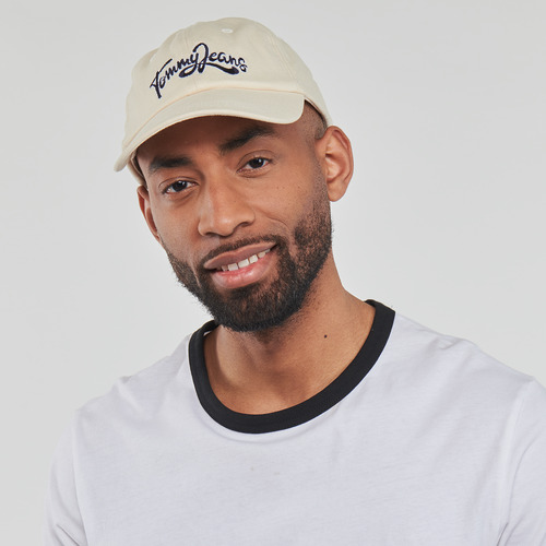 Tommy Jeans - TJW CANVAS SUMMER CAP Beige